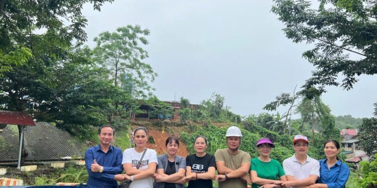 Góp yêu thương gửi tới xã Tân Lĩnh, huyện Lục Yên, tỉnh Yên Bái đang hứng chịu bão lũ