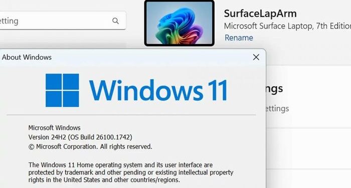 Người dùng đã có thể cập nhật hệ điều hành Windows 11 24H2