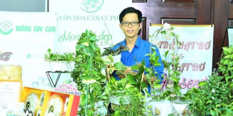 Hành trình khởi nghiệp xanh với loài hoa độc lạ của chàng trai 9x