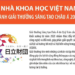 6 nhà khoa học Việt Nam giành Giải thưởng Sáng tạo châu Á 2024