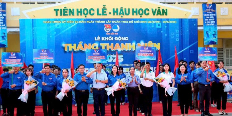 Tỉnh Đoàn Bến Tre khởi động tháng Thanh niên 2025  với chủ đề “Tuổi trẻ Bến Tre tự hào, vững tin theo Đảng”