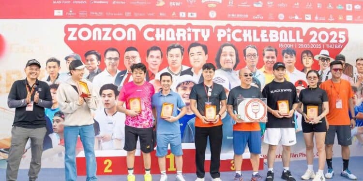 NHIỀU NGHỆ SĨ THAM GIA GIẢI PICKLEBALL CHARITY PICKLEBALL 2025