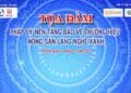 Viện IMRIC và Viện IRLIE chuẩn bị tổ chức toạ đàm khoa học “Pháp lý – nền tảng bảo vệ thương hiệu nông sản, làng nghề xanh”