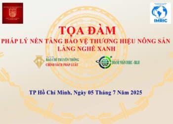 Viện IMRIC và Viện IRLIE chuẩn bị tổ chức toạ đàm khoa học “Pháp lý nền tảng bảo vệ thương hiệu nông sản, làng nghề xanh”