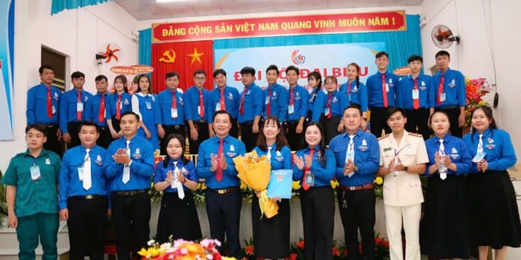 Đại hội đại biểu Đoàn TNCS Hồ Chí Minh xã Hưng Khánh Trung lần thứ I, nhiệm kỳ 2025-2030