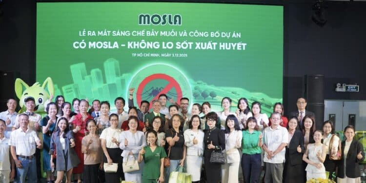 Chính thức ra mắt Bẫy muỗi Mosla và Công bố chiến dịch “Có Mosla – Không lo xuất huyết”